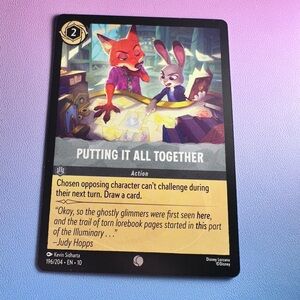 putting it all together - 196/204 (common) — lorcana: whispers in the well